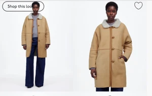 Madewell $950 Womens Suede Oversized Long Jacket Size XS NT638 - Picture 1 of 10