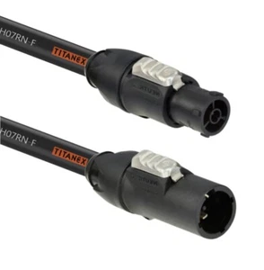 DG Systems - Cavo Powercon True1 TOP con Nexans Titanex 3x1.5 - Made in Italy - Imagen 1 de 2