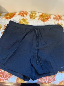 Nike Running Division Men's Dri-FIT ADV 4" Brief-Lined Shorts Black - Picture 1 of 9