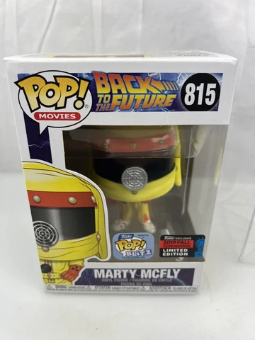 Funko Pop Marty McFly Hazmat Suit Back To The Future #815 2019 Fall Convention Cover