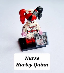 NEW LEGO 71017 BATMAN MOVIE SERIES 1 NURSE HARLEYQUINN MINIFIGURE MINT CONDITION - Picture 1 of 6
