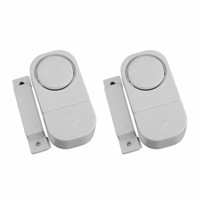 2x Alarm 120DB Wireless Touch Sensor Haus Tür Fenster kontakt funk Alarmanlage