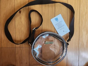 Piece Love World round clear shoulder bag 7 x 7 - Picture 1 of 2