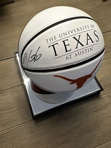 KEVIN DURANT Signed Autographed UT TEXAS LONGHORNS Logo Basketball JSA Certified - Picture 1 of 6