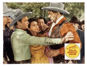 Shine On Harvest Moon lobby card Roy Rogers Lynne Roberts Stanle 1938 OLD PHOTO