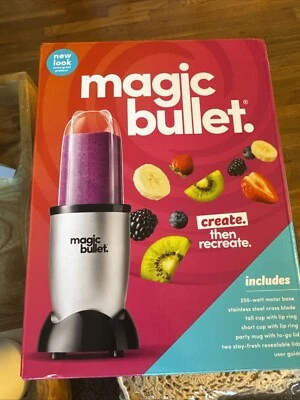 Magic Bullet Blender MBR-1101 250 Watt New Mix Chop Blend Pulse Whip - NIB - Image 1 of 3