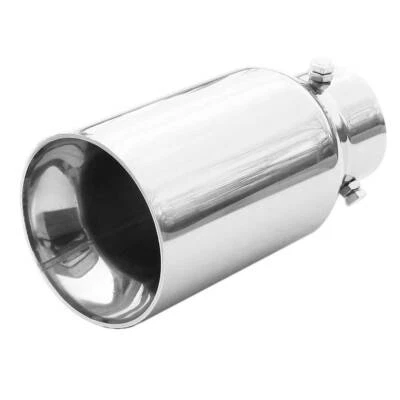 Exhaust Tip Trim Pipe Tail Muffler Chrome For Suzuki Grand Vitara Ignis Swift - Image 1 of 4