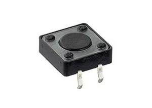 50x Micro mini pulsante 12x12mm altezza 4,3mm per circuito stampato pcb 12V 7644 - Imagen 1 de 1