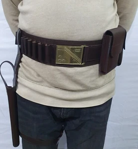 Mandalorian Book of Boba fett Leather Belt Costume Cosplay Prop Star Wars costum - Picture 1 of 20