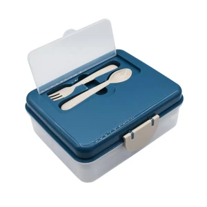 MELII LUXE 2-TIER BENTO BOX - BOY - Picture 1 of 3