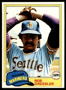 1981 Topps #508 Rob Dressler vLTWPK