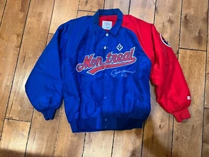 Andre Dawson signierte GAME USED WORN Montreal Expos Professional Model Jacke - Bild 1 von 6