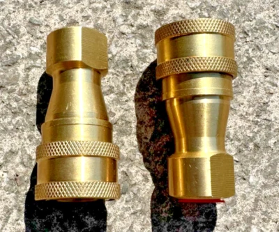 Carpet Cleaner Hose Fittings Female Connector 1/4" BSP SET of 2 Fit Prochem