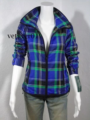 Lauren Ralph Lauren активный женщин фитнес/бег трусцой/ветровка клетку куртка sz S - Изображение 1 из 4