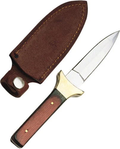 Pakistan Cutlery 7822 Slim Boot Fixed Blade Knife With Multi-color Wood Handles Pa7822