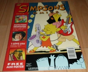 Simpsons Comics UK #5...Published June 24, 1997 by Titan - Picture 1 of 3