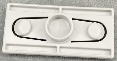 Adaptador de tubo de marco de plástico de repuesto basculante basculante Graco Soothe My Way Madden Foto 1 de 2