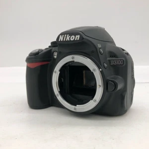 Nikon D3100 Black Digital SLR Camera Body English Language From Japan Used - Picture 1 of 4