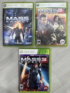 Lote Completo Mass Effect Trilogy 1 2 3 (Microsoft XBOX 360) - Imagen 1 de 12