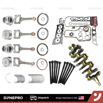 1ZZFE 1.8L Engine Rebuild Bolts Rod For 1998-2008 Toyota Celica Corolla Matrix - Image 1 of 4