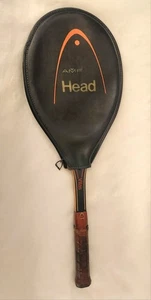 Vintage RARE AMF Head Guillermo Vilas Wooden Tennis Racquet Racket with cover us - Picture 1 of 16