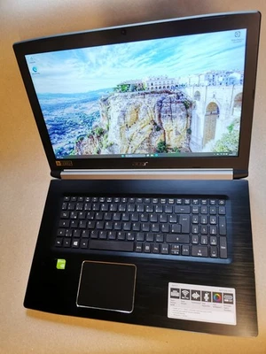 Notebook Acer A517-51G  17,3" Zoll FHD 8GB Intel i7 128GB SSD 1TB MX130 2GB DVD - Bild 1 von 4