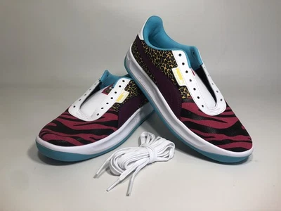 Zapatillas deportivas Puma para mujer California con estampado de animales con cordones talla 10 EE. UU. USADAS EN EXCELENTE ESTADO Foto 1 de 4