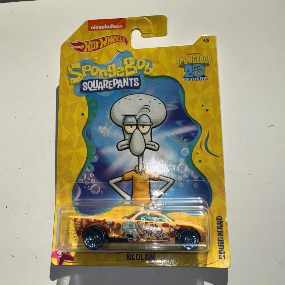 Hot Wheels Nickelodeon SpongeBob Squarepants Bedlam Squidward  4/6 - Image 1 of 1