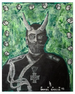 Pintura Original de Daniel Noah Garcia 16x20 Acrílico Sobre Lienzo Firmada  Foto 1 de 3