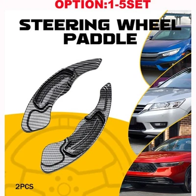Extensión de palanca de cambios de volante de fibra de carbono para Honda Insight 2019-2022 Foto 1 de 4