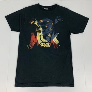 Machine Gun Kelly T-Shirt 2012 MGK Skull Crossbones Flag Music Tee Size Medium - Picture 1 of 9