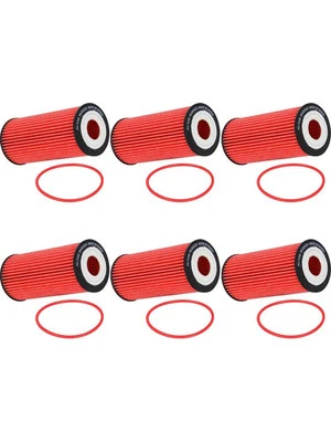 6 x K&N Oil Filters HP-7038 fits Audi S3 2.0 8VS,8VM Limousine S3 quattro - image 1 of 4