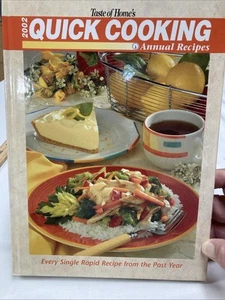 Taste of Home Quick Cooking Annual Recipes 2002 hardcover, , Cookbooks Vintage￼ - Picture 1 of 10