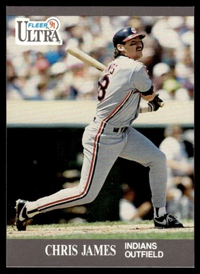 1991 Ultra Chris James Cleveland Indians #111 14338 - Image 1 of 2
