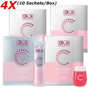 4X Balance BLB C Collagen 3 Molecules New Formula Nourish Brighten Skin 10 Sache - Picture 1 of 8