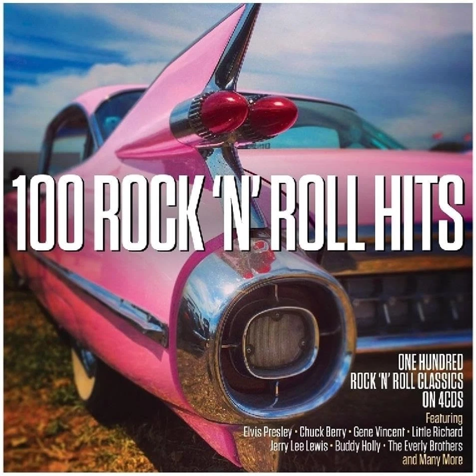 100 Rock 'N' Roll Hits - One Hundred Rock 'N' Roll Classics On 4CDs New/Sealed - Image 1 of 1