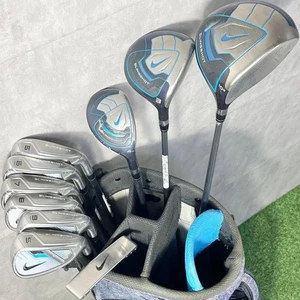 NIKE SLINGSHOT Club Set 1W 3W 4H 5-9i Sw PT 10 pc RH Graphite UNI Golf Men - Picture 1 of 8