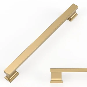 10 Pack Champagne Bronze Cabinet Pulls 10 Inch(254mm) Hole Centers Kitchen Ca... - Picture 1 of 7