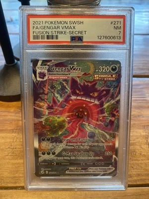 Gengar VMAX (Alternate Art Secret) 271/264 Swsh08: Fusion Strike Holo - Image 1 of 4