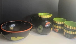 Crate & Barrel Primienta Bowls & Pitcher 501-565 - Picture 1 of 23