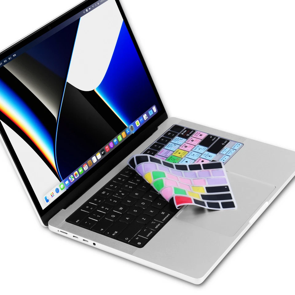 XSKN Final Cut Pro Keyboard Cover for Macbook Pro Air 13 14 15 16 Magic Keyboard - Image 1 of 4