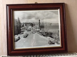 DOCK STREET, DUNDEE FRAMED PHOTOGRAPH (15" X 13")- FREEPOST UK - Picture 1 of 8