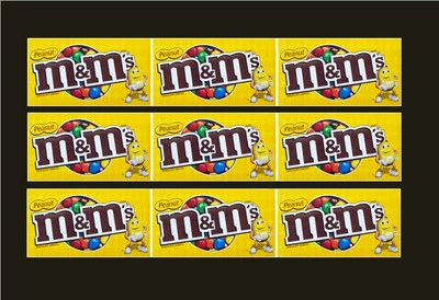 9 VENDSTAR 3000 VENDING MACHINE CANDY STICKERS LABEL Free Shipping MM PEANUT