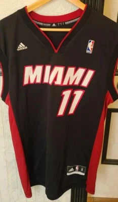 VTG 2012 NBA Adidas Miami Heat Chris Birdman Andersen Jersey 11 Mens Small - Image 1 of 4