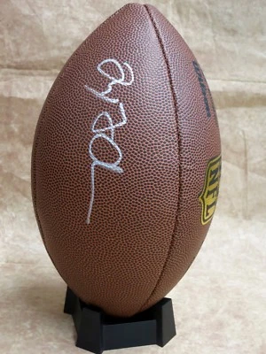 Marquesa Goodwin Buffalo Bills Firmado NFL Wilson Fútbol Certificado de Autenticidad LOM (FB63) Foto 1 de 4