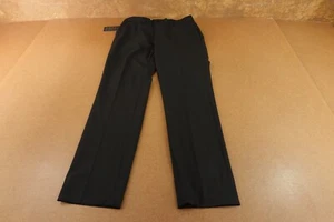 TO Collection Boys Size 18 Regular Fit Black Flex Straight Leg Dress Pants NWT - Picture 1 of 6