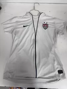 Nike Dri-Fit Authentic US Soccer Women’s Large Jersey Shirt Medium BLHN - Picture 1 of 6