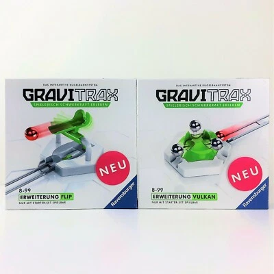 Gravitrax Flip / Vulkan Expansion Set Marble Run Interactive Track Ravensburger - Image 1 of 4