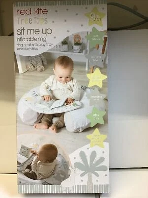 RED KITE BABY Red Kite Sit Me Up Padded Inflatable Baby Activity Seat Support Tray Tree Tops