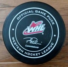 WHL Portland Winterhawks 2018 Playoffs Official Game Hockey Puck Pro-flex 